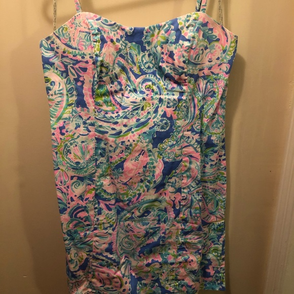 Lilly Pulitzer Shelli Dress in Dream Team sz 2 - Picture 1 of 2